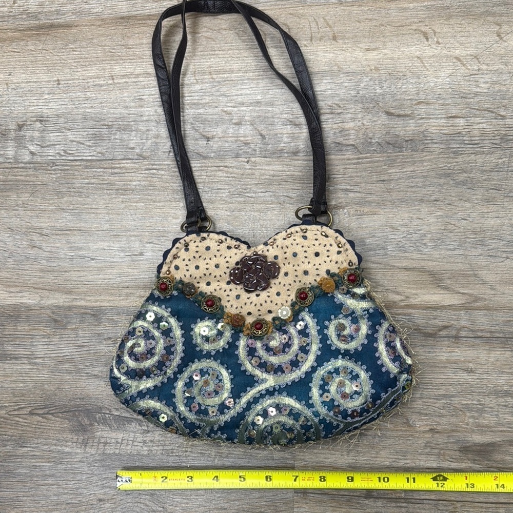 Mary Frances Vintage Sequin Shoulder Bag